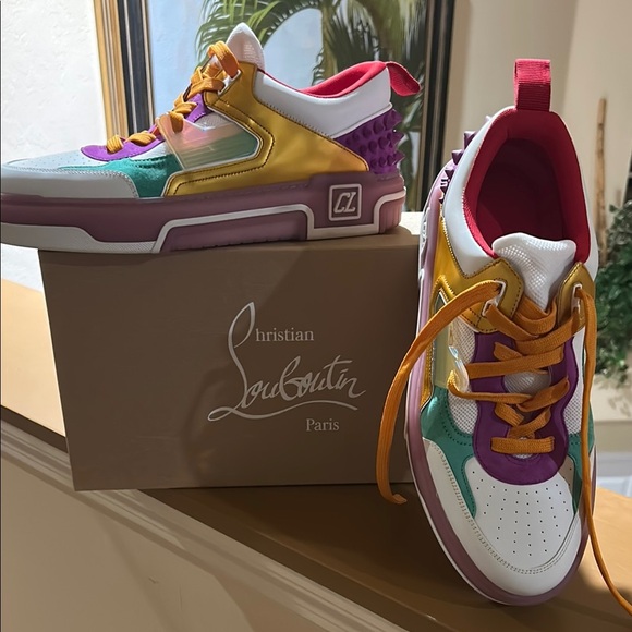 Christian Louboutin Astroloubi Unisex Sneakers Vibrant Design